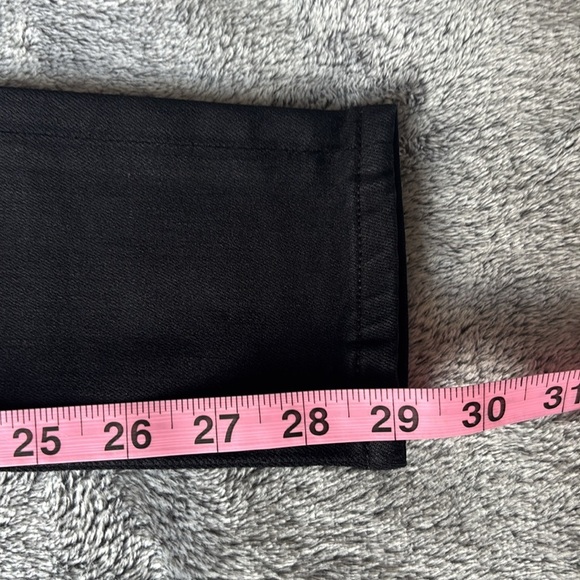 AG The Farrah High Waist Skinny Jeans in Opulent Black Size 23 NWT - Picture 7 of 8
